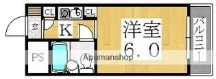 シティホームズ針中野パートⅠ【2階】の間取り