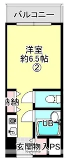 グロー長居公園【2階】の間取り
