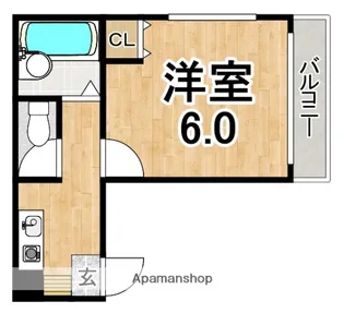 ハイツMM【5階】の間取り