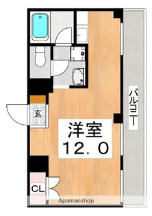 レガーレ長居公園【8階】の間取り