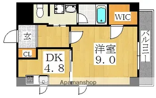 プルメリア【3階】の間取り