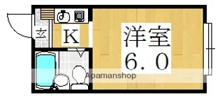 シティコーポ西今川【3階】の間取り