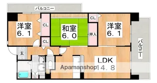 コレンテ【3階】の間取り