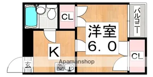 ビラエスポワールI【2階】の間取り