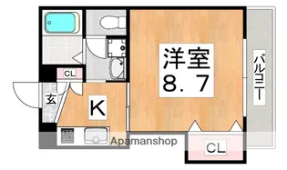 Center Livers【2階】の間取り