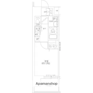 LOUIS RESIDENCE 天王寺町北【9階】の間取り
