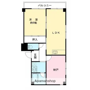 大阪府大阪市阿倍野区天王寺町北3丁目【マンション】の間取り