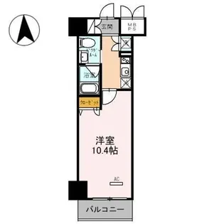フェニックスレジデンス堺東【0615号室】の間取り