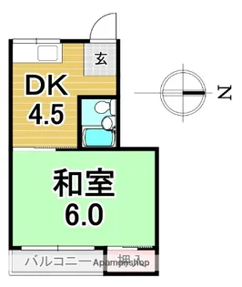 大橋ビル【3階】の間取り