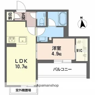シャーメゾングランベアー【2階】の間取り