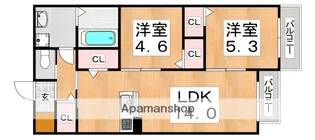 K1阪南町【1階】の間取り