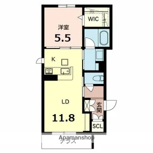 アムール ジュネス【3階】の間取り