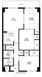 ステラルーチェ【2階】の間取り