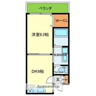 ステーブル小路東【1階】の間取り