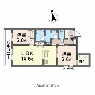 グランステラ鳳【3階】の間取り