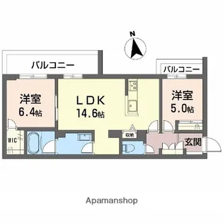 グランステラ鳳【3階】の間取り