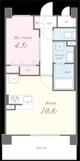 ラ・リヴィエール【8階】の間取り