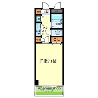 サンモール【7階】の間取り