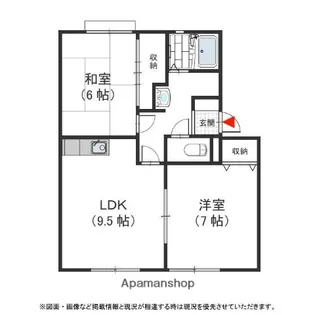 アーバンライフ芝田 C【1階】の間取り