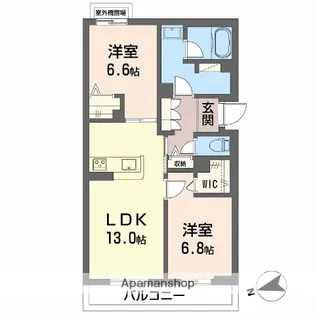 シャーメゾングランノード【3階】の間取り