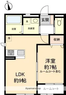 エスポワール カヤ【2階】の間取り