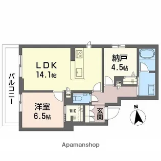 スカイ ウィング【2階】の間取り