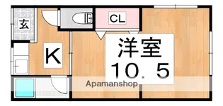山之内文化【1階】の間取り