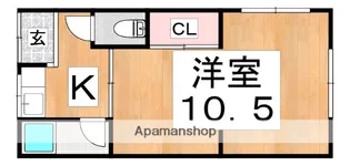 山之内文化【2階】の間取り