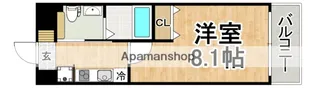 グルーヴ日本橋【4階】の間取り