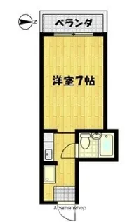 サンハイツ山之内【7階】の間取り