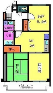 サンガーデン【305号室】の間取り