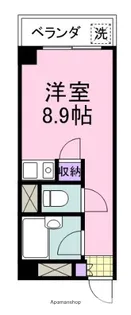 エスペランス尾崎【507号室】の間取り