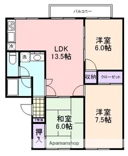 エスポワール泉南【2階】の間取り