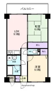 サンセットビュー阪南【302号室】の間取り