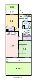 マリンビュー尾崎【102号室】の間取り