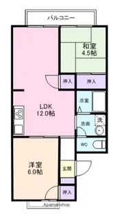 シティコーポ山本【202号室】の間取り