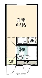 アースシティ田尻【101号室】の間取り