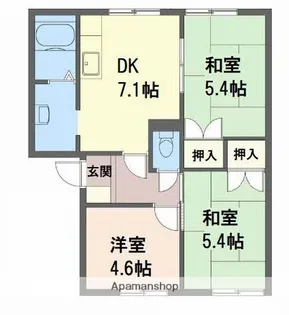 リベックス2号館【202号室】の間取り