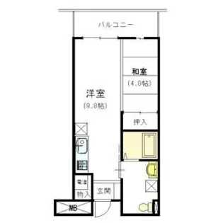 サンロワール和泉砂川【5階】の間取り