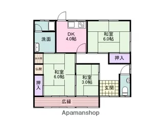 大阪府泉南郡岬町深日【一戸建】の間取り