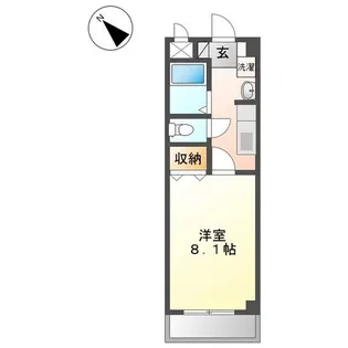 サンモール【103号室】の間取り