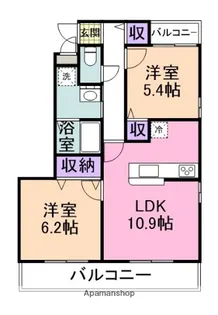 TABIYADO SENNAN【2階】の間取り