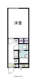 レナート下出【203号室】の間取り