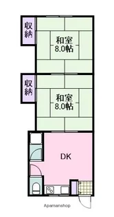 サンクレオ樽井【105号室】の間取り
