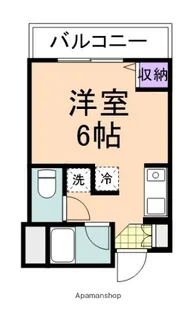 ローブル尾崎【4階】の間取り