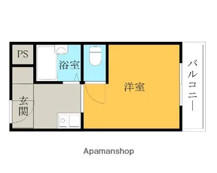 アバンティ貝塚Ⅰ番館・Ⅱ番館【2階】の間取り