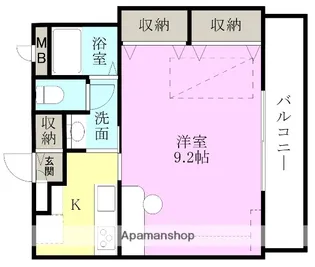 クボタマンション【3階】の間取り