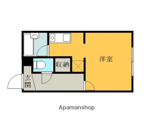 リストンマンション【1階】の間取り