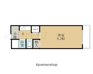 ハピネスイトウ【2階】の間取り