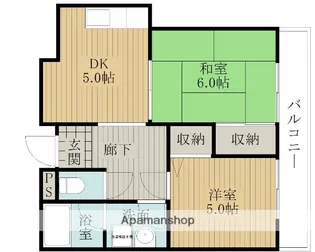 スリーダイレクション【3階】の間取り